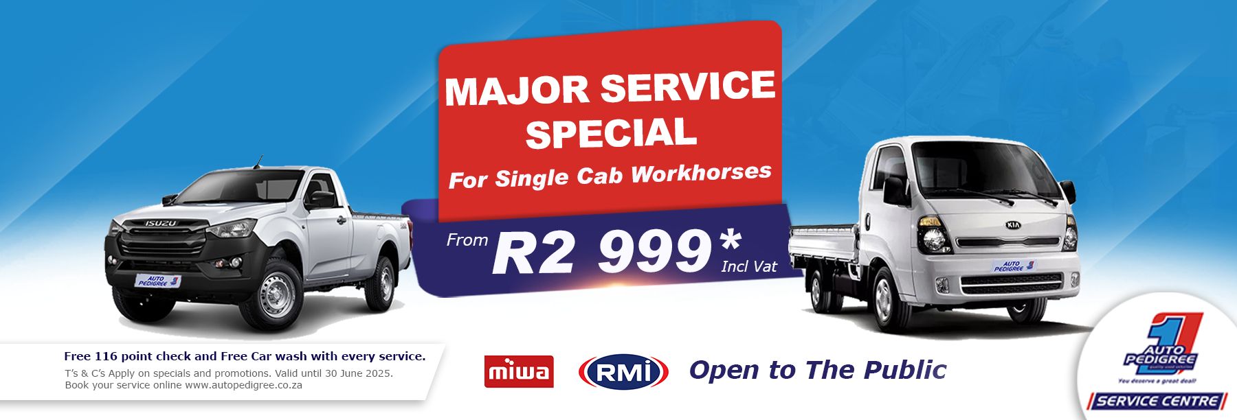 Major Service Special 2025