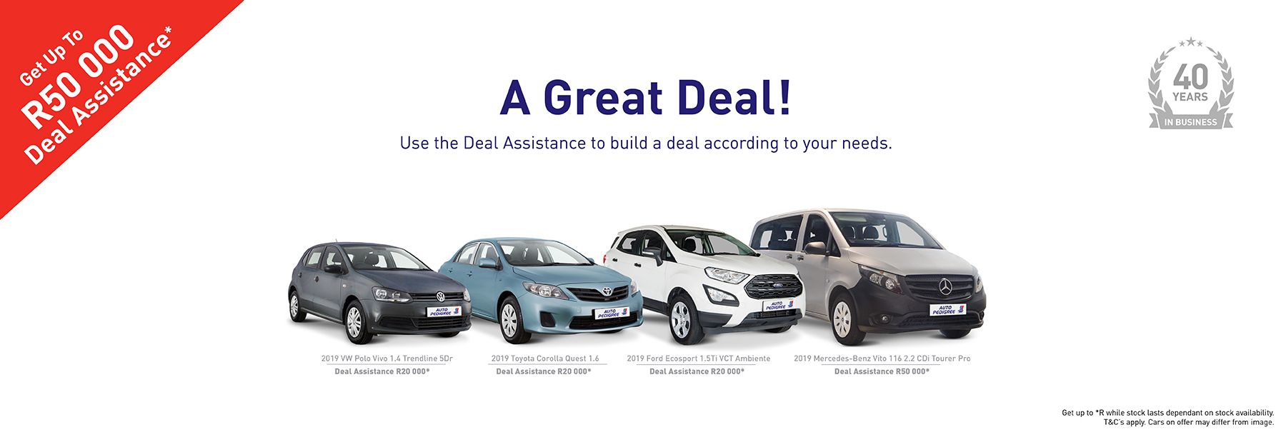 Use the Deal Assistance to Structure an Affordable Deal
