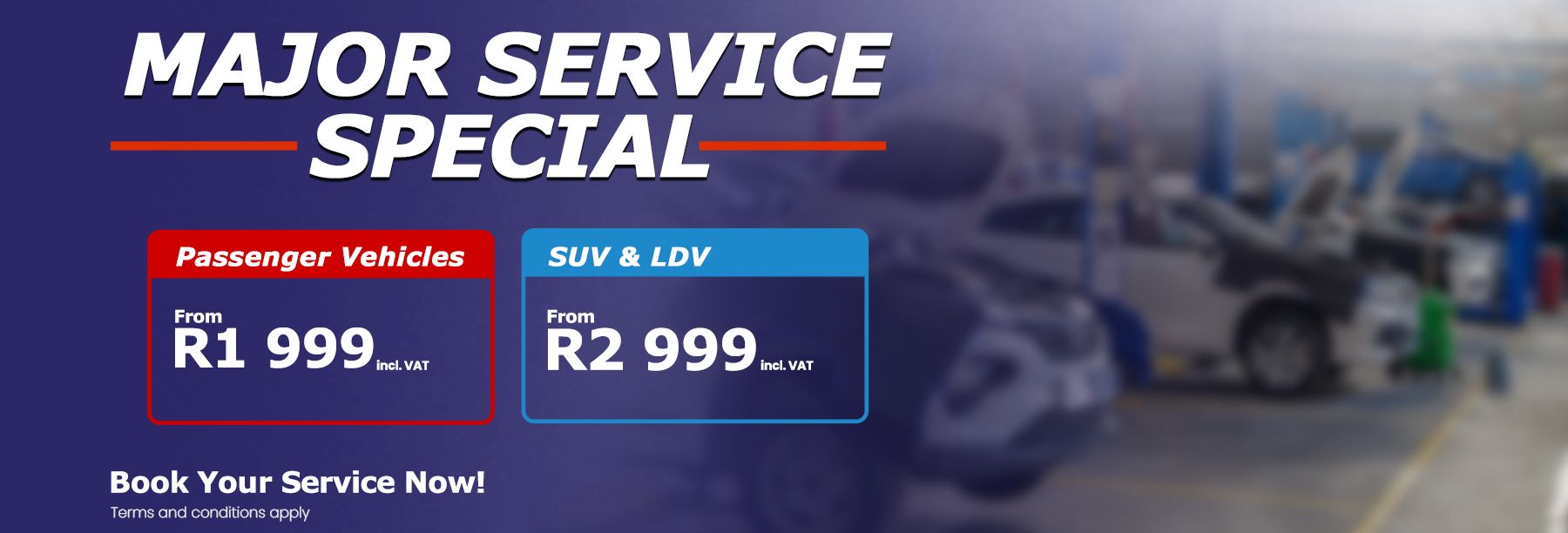 MAJOR SERVICE SPECIAL