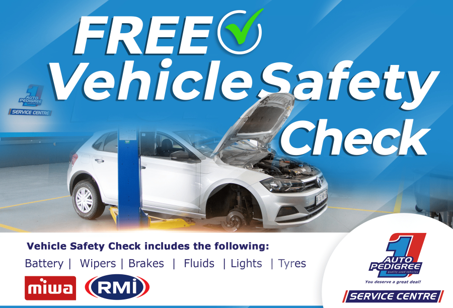 Free Vehicle Safety Check - Web Banner