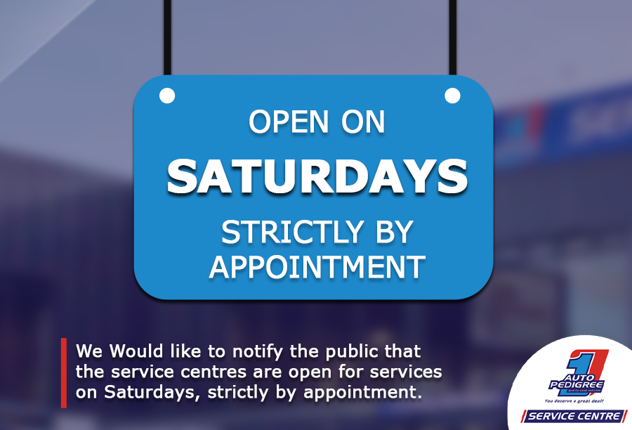 Open on Saturdays ( Strictly by Appointment )